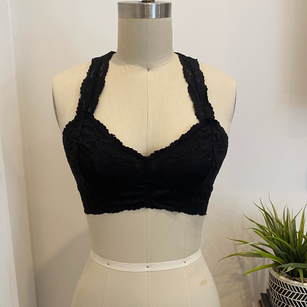 Free People Intimately Lace Racerback Bralette